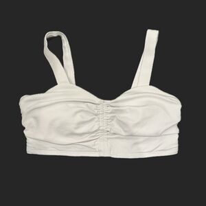 Alo Airbrush Cinch Bra - White